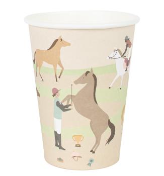 Pferde Party Becher ECO Friendly